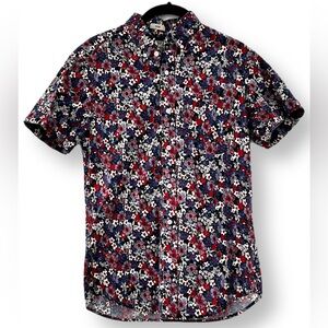 J.Crew Button Up Floral Shirt XS Slim